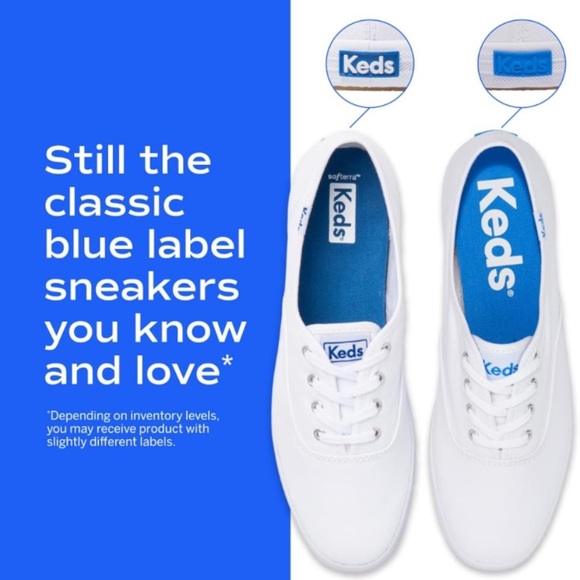 Keds Womens Navy Classic Sneakers Size 10W - Picture 3 of 11